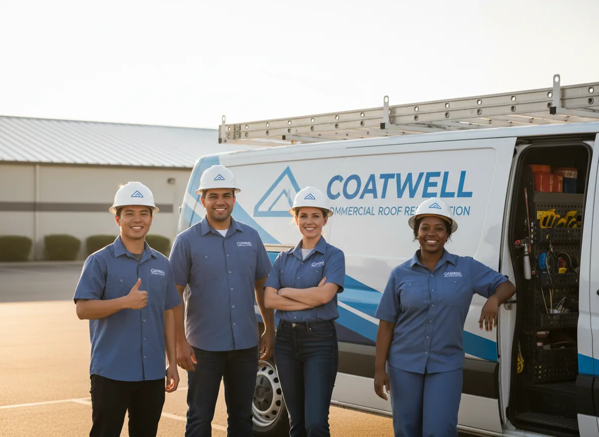 Commercial roof coating company in Timpson, TX